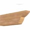 Ekena Millwork Crestline Smooth Rafter Tail, Western Red Cedar, 5 1/2"W x 12"H x 36"L RFT06X12X36CRE00SWR - alternate 1